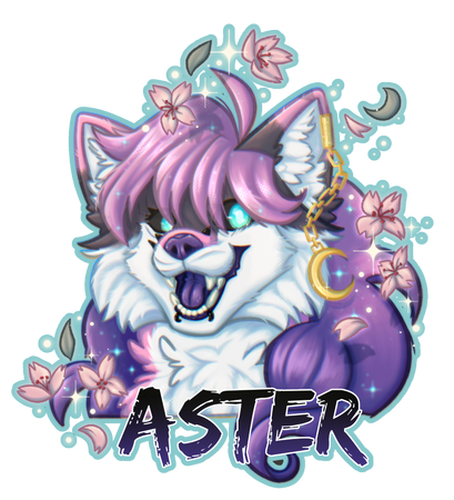 Aster Badge